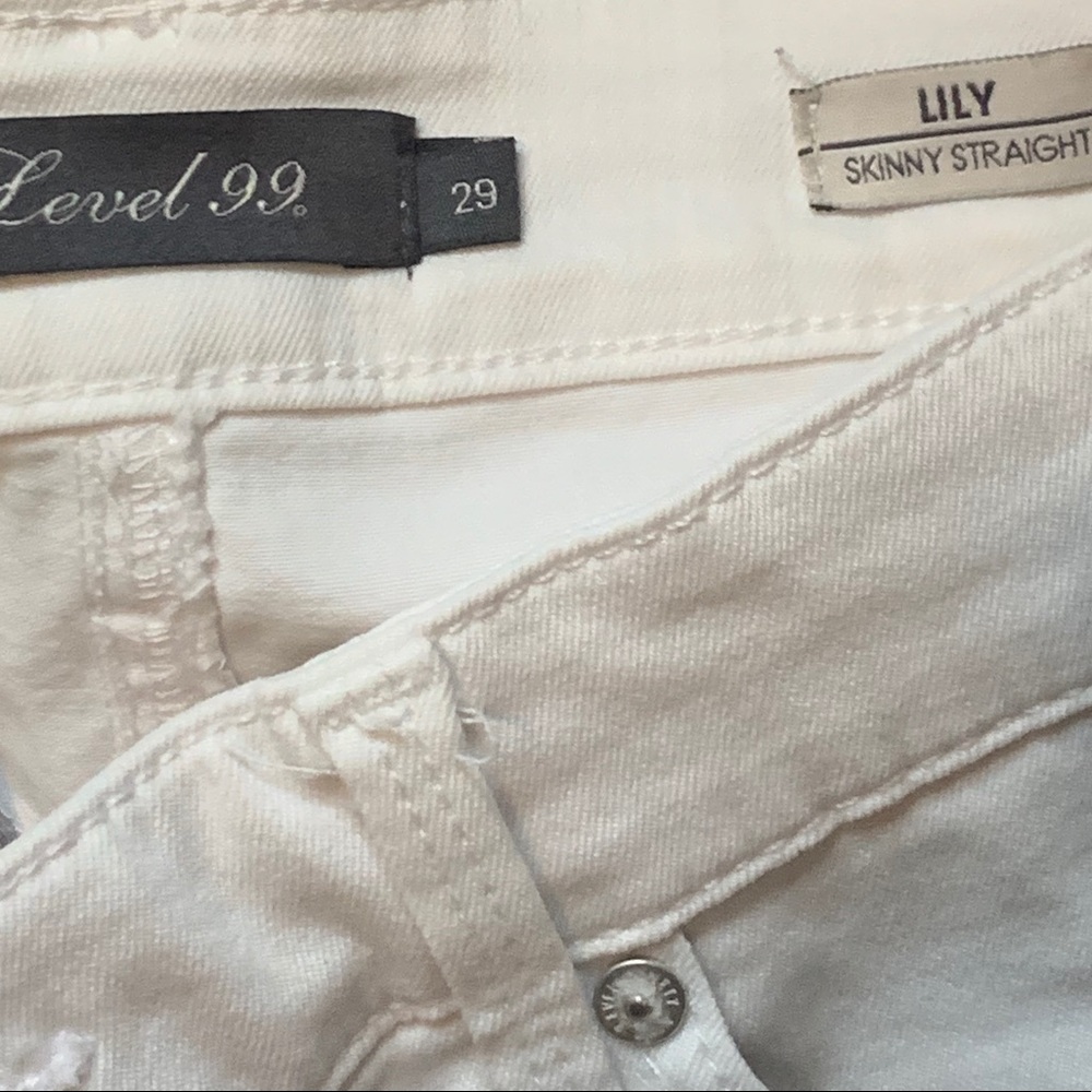 Anthropologie white jeans - Picture 3 of 3